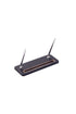 Pera Leather Pen Unit Black Wood Detailed